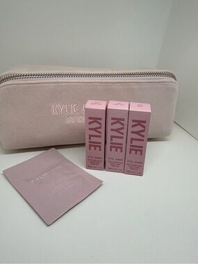 NEW Kylie Cosmetics Makeup Bag Mini Lipstick Bundle GWP